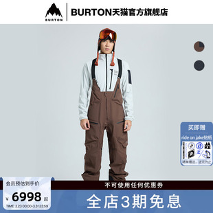 26雪季 PRO 新品 GORETEX 3L926381 男AK457滑雪背带裤 BURTON伯顿25
