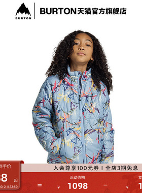 BURTON伯顿官方儿童VERS-HEAT滑雪外套防泼水保暖舒适上衣233731