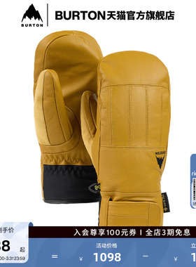 BURTON伯顿官方男士GONDY GORE-TEX 滑雪保暖手套连指手套103371