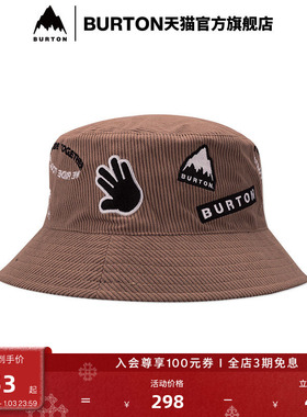 BURTON伯顿春夏户外系列新品男女BUILD TO DOME户外休闲帽925213