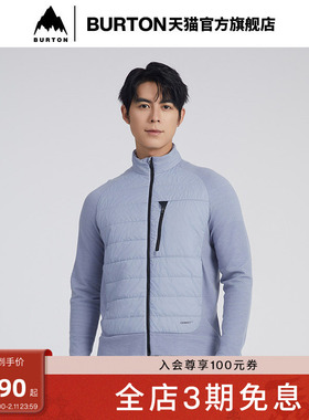 BURTON X ERDOS 1980联名款男士外套轻盈保暖运动休闲上衣C146JB