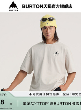 BURTON伯顿春季新品男女 LSE GRAPHIC HWB短袖T恤宽松舒适927851