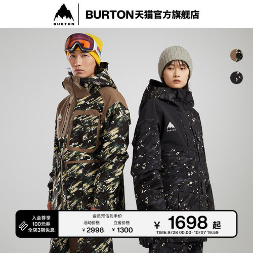 伯顿滑雪衣burton男女