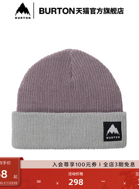 BURTON伯顿25-26雪季新品男女同款RECYCLED VT针织帽子保暖243101