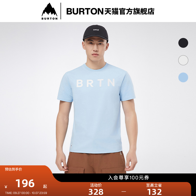 BURTON伯顿官方男女短袖T恤