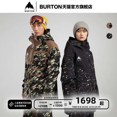 伯顿滑雪衣burton男女
