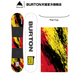 型新手滑雪单板235991 Top版 BURTON伯顿官方儿童 Grom滑雪板Flat