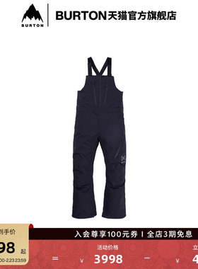 BURTON伯顿男士[ak]CYCLIC GORETEX 2L滑雪背带裤防泼水220601