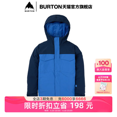 burton滑雪衣男孩伯顿