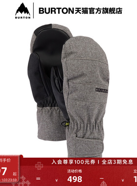 BURTON伯顿男士PROFILE UNDER滑雪保暖手套连指手套防泼水103861