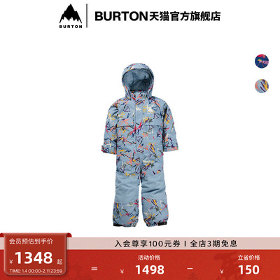 BURTON伯顿儿童连体外套滑雪