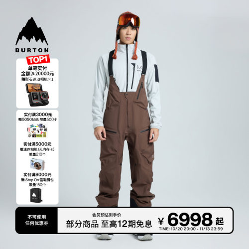 BURTON伯顿2男AK457背带裤