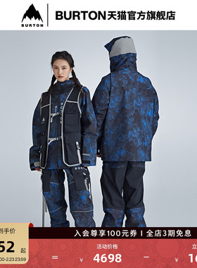 BURTON伯顿官方宇航员男女ORBIT GORETEX滑雪裤宽松防泼水999781