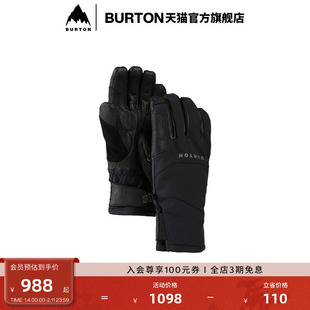 BURTON伯顿官方男士[ak]GORETEX滑雪保暖手套分指手套运动233271
