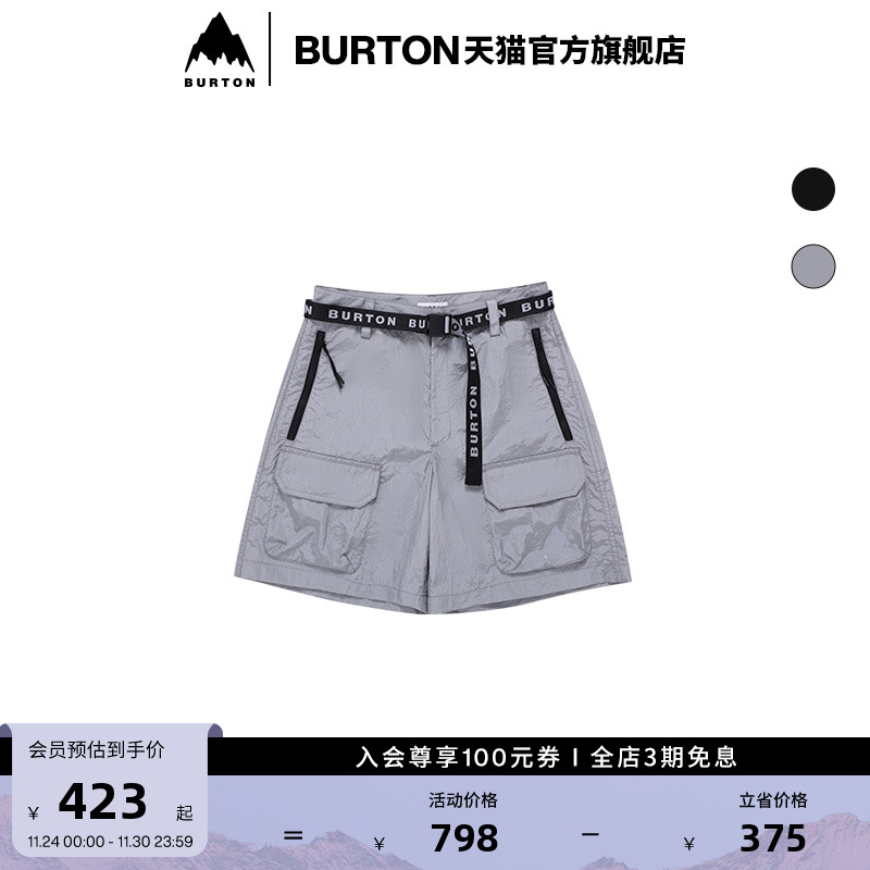 BURTON伯顿女士AIZAWA休闲短裤