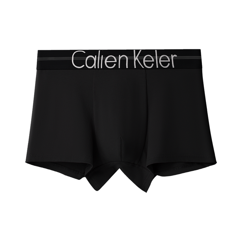 CALIENKELER男士纯棉内裤纯黑色