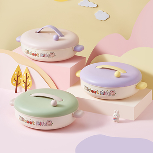 新款高颜值双层糖果盒带盖客厅茶几零食干果盒手提分格收纳盒果盘