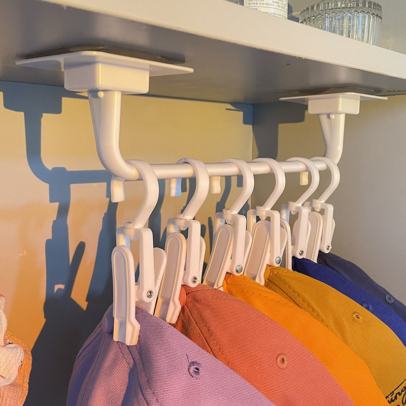 多功能衣橱收纳夹子置物架