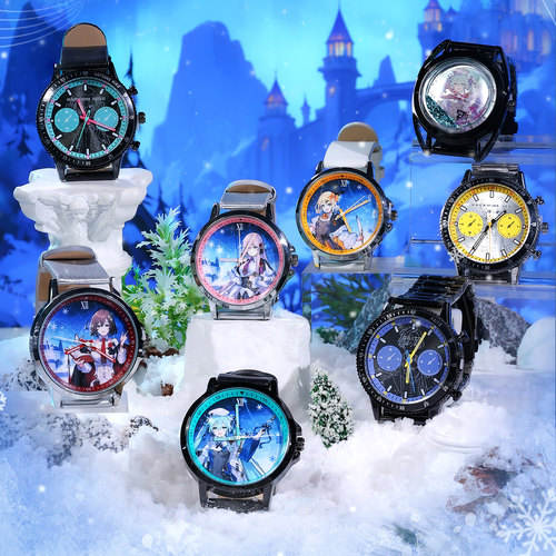 初音未来雪夜系列手表惊喜盲盒