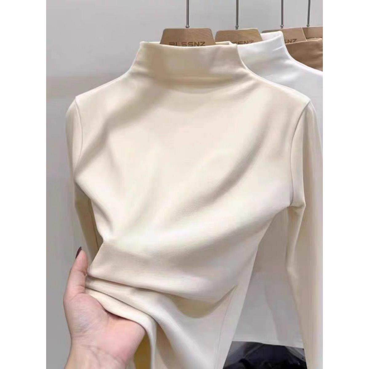 初中女生校服内搭半高领德绒打底衫少女大童秋冬新款保暖长袖上衣,女装/女士精品,大码内搭,淘宝优惠券,粉丝福利购,淘宝优惠卷