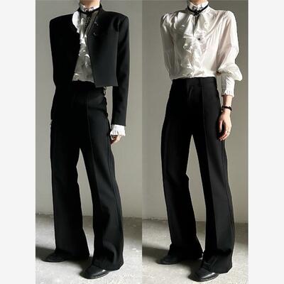 ASAE质感西裤直筒微喇裤