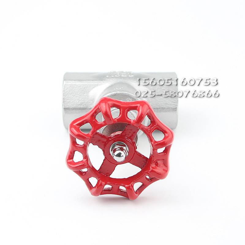 201/304不锈钢停止阀J11WA耐高温阀蒸汽阀螺纹丝扣阀门4分6分1寸