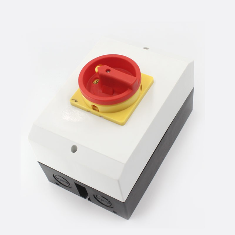 负荷隔离开关LW42-20户外密封式电源切断防水盒4P三相LW30-25 63A