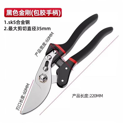 修枝剪园艺剪省力修剪树枝果树竹签园林花卉园林园艺专用花艺剪子