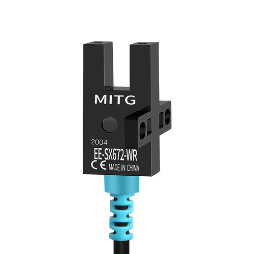 U槽型EE-SX672-WR光电开关感应开关原点传感器限位开关可常开常闭