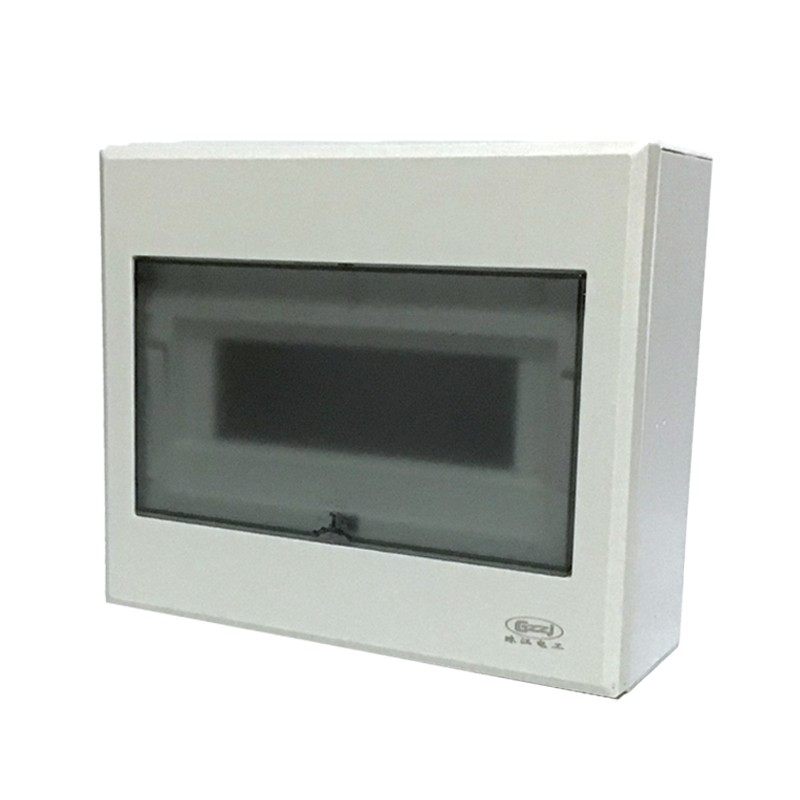 珠江8-10回路明装配电箱家用室内9位强电总开关布线盒子