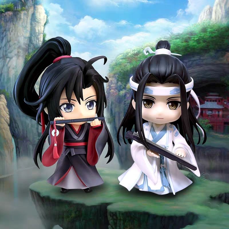 魔道祖师陈情令手办周边人偶盲盒蓝忘机夷陵老祖魏婴魏无羡粘土人-封面