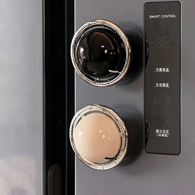 星球计时器厨房机械提醒器家用烘焙倒计时定时器高颜值磁吸冰箱贴