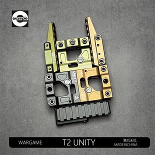 Aimpoint T2金属低基红点导轨支架通用司骏MP5k LDT mcx激趣玩具