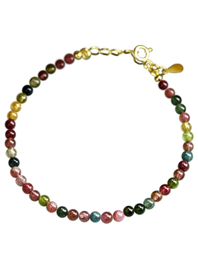 恋约女碧玺手链彩虹手串