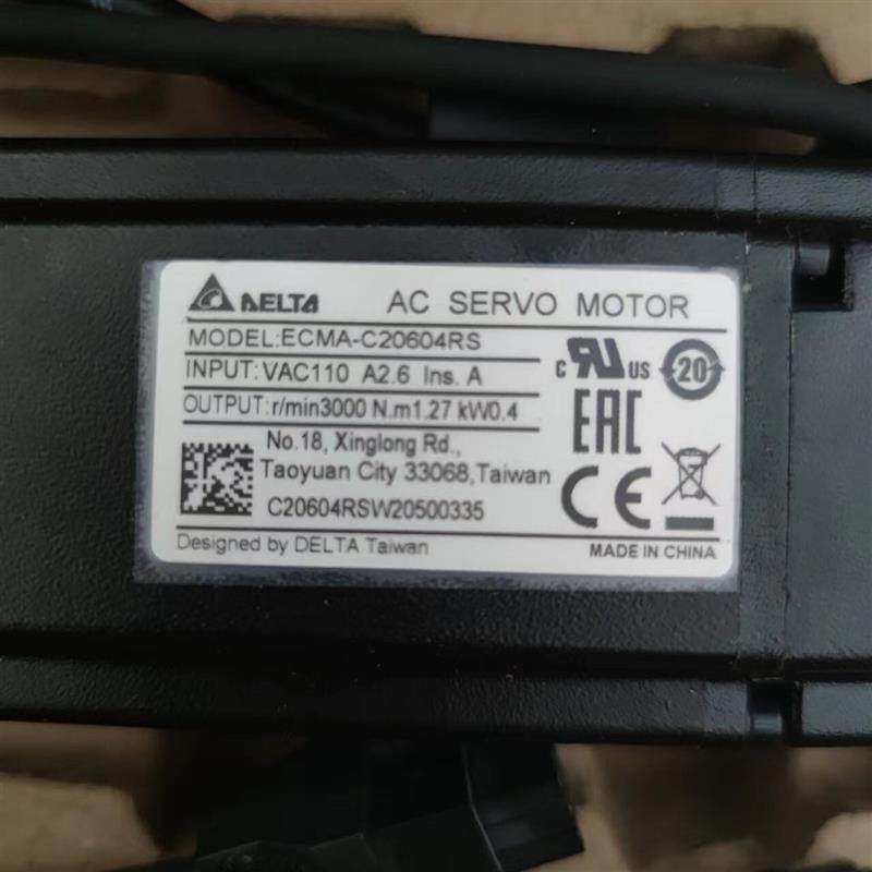 全新原包装B2台达400瓦伺服马达ECMA-C20604RS  ECMA-C20604S询价