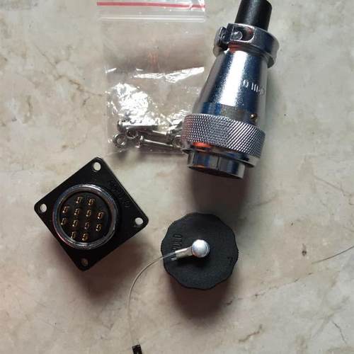 * OPULO AK28型 12芯针 自动盖直式电缆航空插连接器 全新现询价