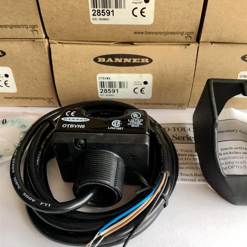 现货全新原装美国邦纳banner触摸开关OTBVN6 OTBVP6安全开关询价