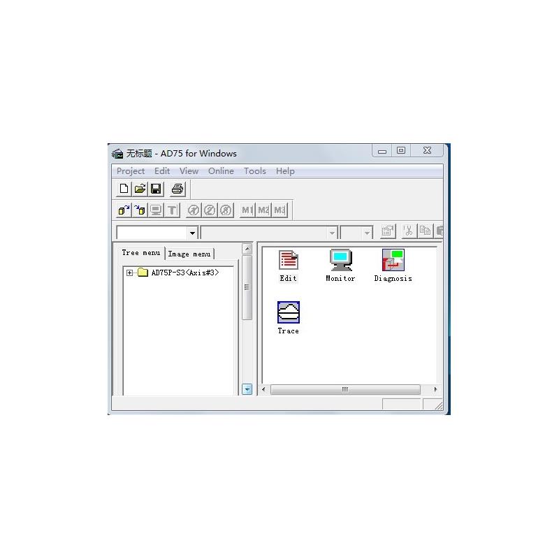 软件 AD75WIN A1SD75P1/P2/P3 A1SD75M1/M2/M3 三菱PLC定位模询价
