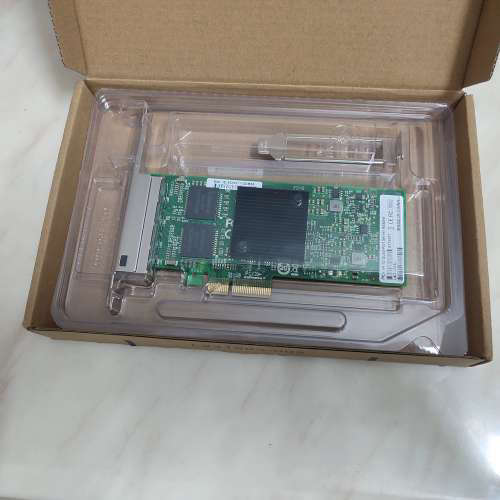 图像视频采集卡LCT-G04L四通道以太网卡92T4077 全新包装议价