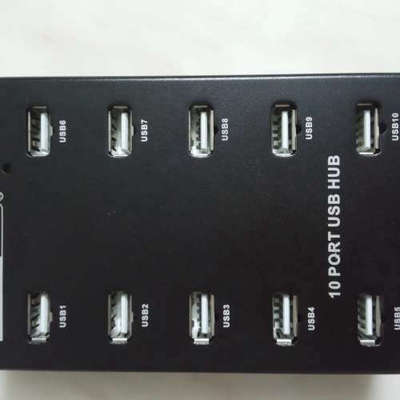 sipolar西普莱USB十口集线器A-300 电脑HUB2.0议价