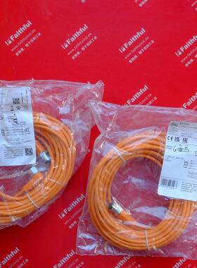 Ifm EVT051 易福门全新连接线 M12 4芯 公母头 10米询价