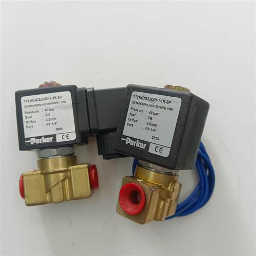 7121KBG2JCRFI-1K-8P PARKER派克高压电磁阀 40bar 原装 正品询价
