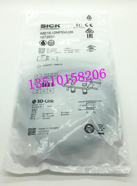 全新原装现货1072831德国施克接近传感器IMB18-12NPSVU2K询价