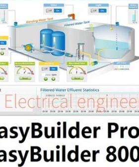 威纶通触摸屏编程软件EBpro EB8000 EB500 视频教程+图库应用案例