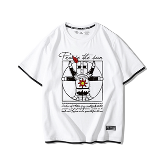 黑魂洋葱太阳骑士t恤黑暗之魂3周边夏季索拉尔赞美太阳假两件短袖