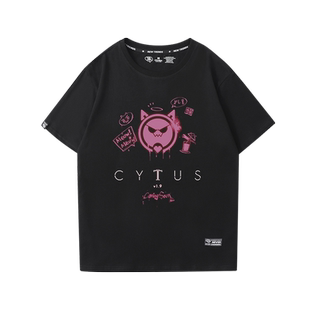 Cytus 2赛特斯2周边短袖Neko电子音乐手游原宿港风男T恤潮牌衣服