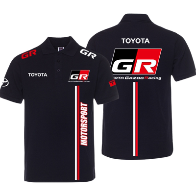 男女polo衫半截袖车队服赛车服