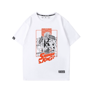 通灵王周边短袖t恤男女麻仓叶二次元动漫纯棉潮流原宿半袖衣服夏