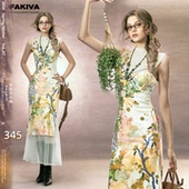 OfAkiva 原创水墨印花裙 旗袍连衣裙女无袖 黄莺 嫩黄晕染新中式