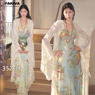 植物系钩织感蕾丝拼接氛围感女神长开衫 OfAkiva 弄玉